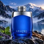 عطر لجند بلو مونبلانک - Montblanc Legend Blue - ادو پرفیوم مردانه - خنک و تلخ - تصویر 2