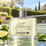 عطر لاکوست اسنشیال - Lacoste Essential - ادو تویلت مردانه - خنک و سبز با تلخی ملایم - تصویر 2