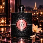 عطر ایو سن لوران بلک اوپیوم - Yves Saint Laurent Black Opium - ادو پرفیوم زنانه - گرم و شیرین با تلخی قهوه - تصویر 2